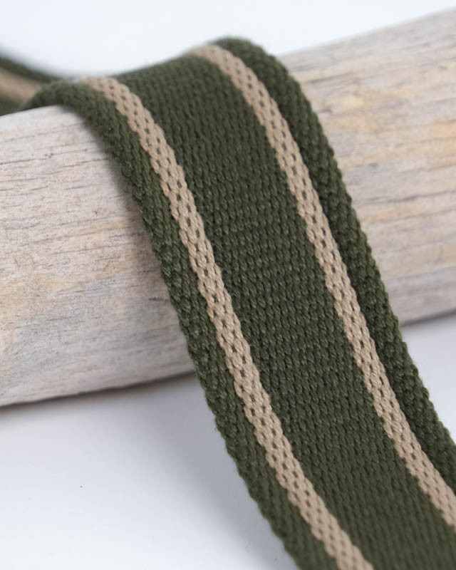 Sangle Sport Bicolore 30MM Vert - Maison Klem